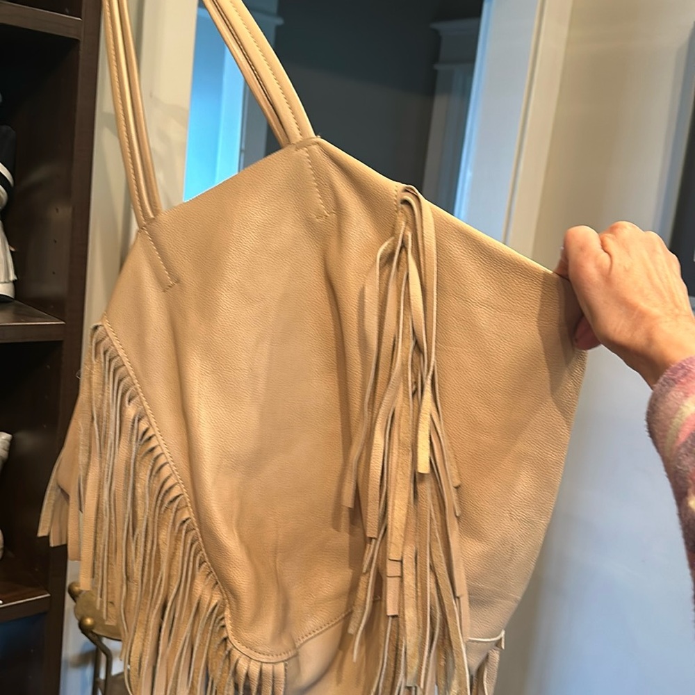 Lg Cleobella Hendrix fringe tote bag